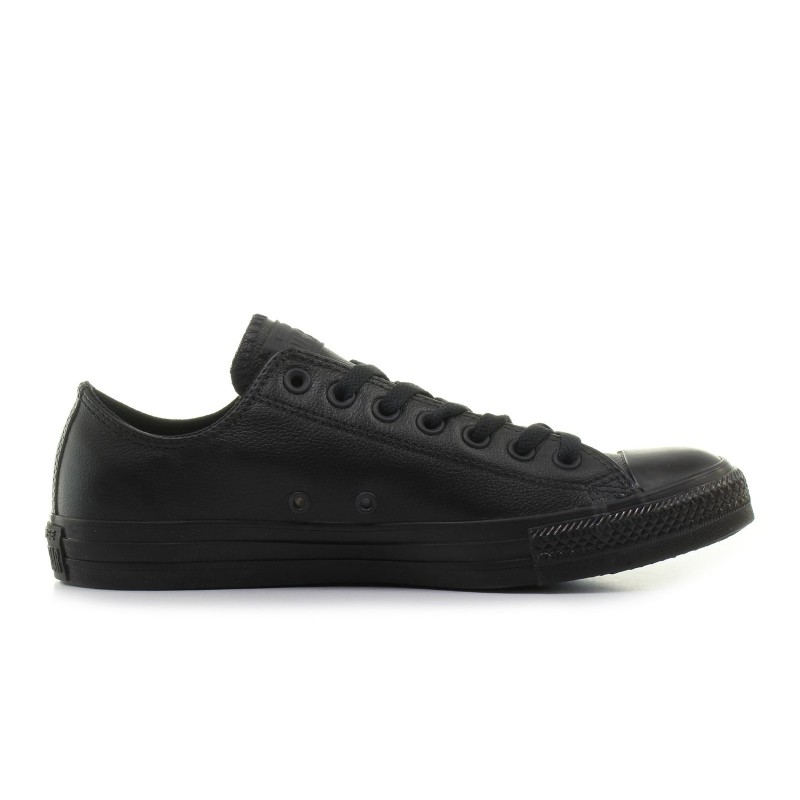 Tenis Converse Chuck Taylor All Star OX BLACK MONO LEATHER - 135253C Tenis Converse Chuck Taylor All Star OX BLACK MONO LEATHER - 135253C