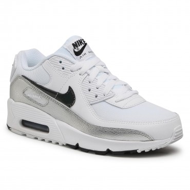 Pantofi sport-style NIKE AIR MAX 90 GS CZ5867-100 Pantofi sport-style NIKE AIR MAX 90 GS CZ5867-100